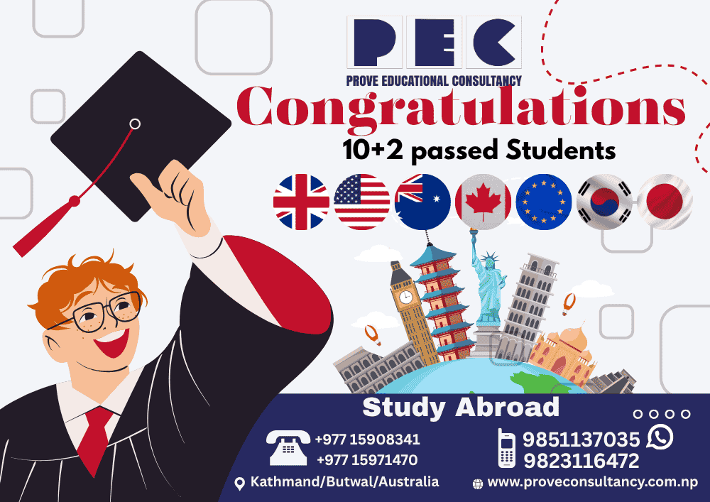 Congratulations 10+2 passed student